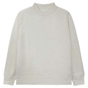 【匠心工艺】经典纯色超舒适女式纯山羊绒半高领套衫