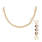 适用于蔻驰流浪包延长链Laurel31装饰链coach腋下包包c字加长链