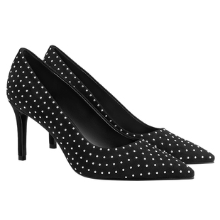 CHARLES&KEITH25冬新款CK1-60280491气质通勤尖头高跟鞋细跟单鞋