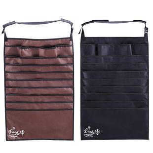 得力挂书袋多功能大容量课桌书挂袋可调学生学习书本收纳袋挂架高中生课本牛津布创意挂书装书袋课桌神器