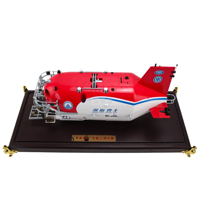 蛟龙号合金模型展厅展览国防教育