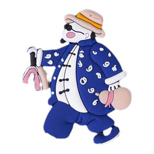 小红书同款软胶拿酒肉男士生日蛋糕装饰有酒有肉人生豪迈搞怪摆件