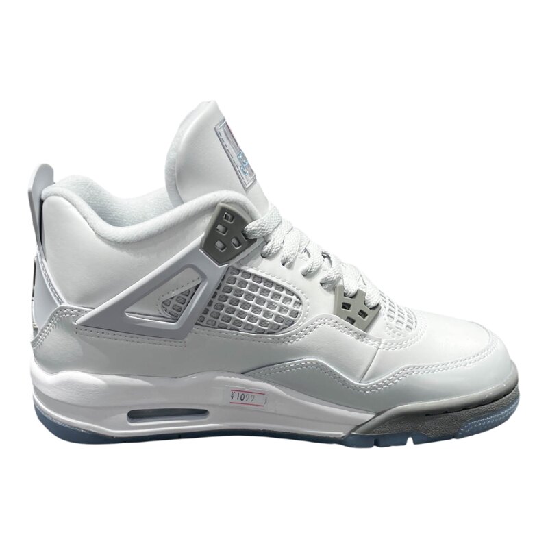 Nike耐克2026新款AJ4复刻大童简约透气缓震中帮运动鞋 HV4401-014