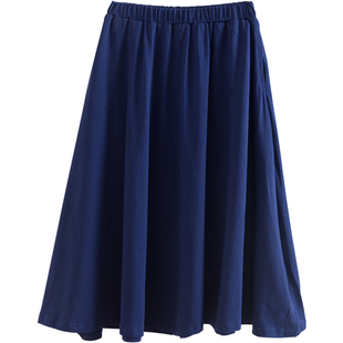 女童半身裙中大童长裙春秋款儿童女孩半裙中长款夏天下半身童装