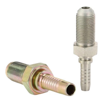 公制外螺纹90°外锥面10811L-12-04液压软管接头芯子10811L-LN