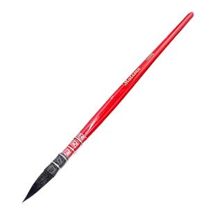 玛琅画笔1488尼龙毛红胖子水彩笔铺色上色拖把笔初学者学生绘画笔