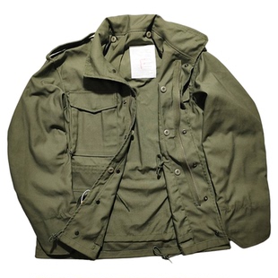 高档户外军迷美式军版防水m65风衣夹克棉袄内胆正品原版外套大衣