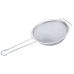 特加厚油炸大漏勺不锈钢密网油抄油鼓漏厨房用品酒店过滤网密漏网