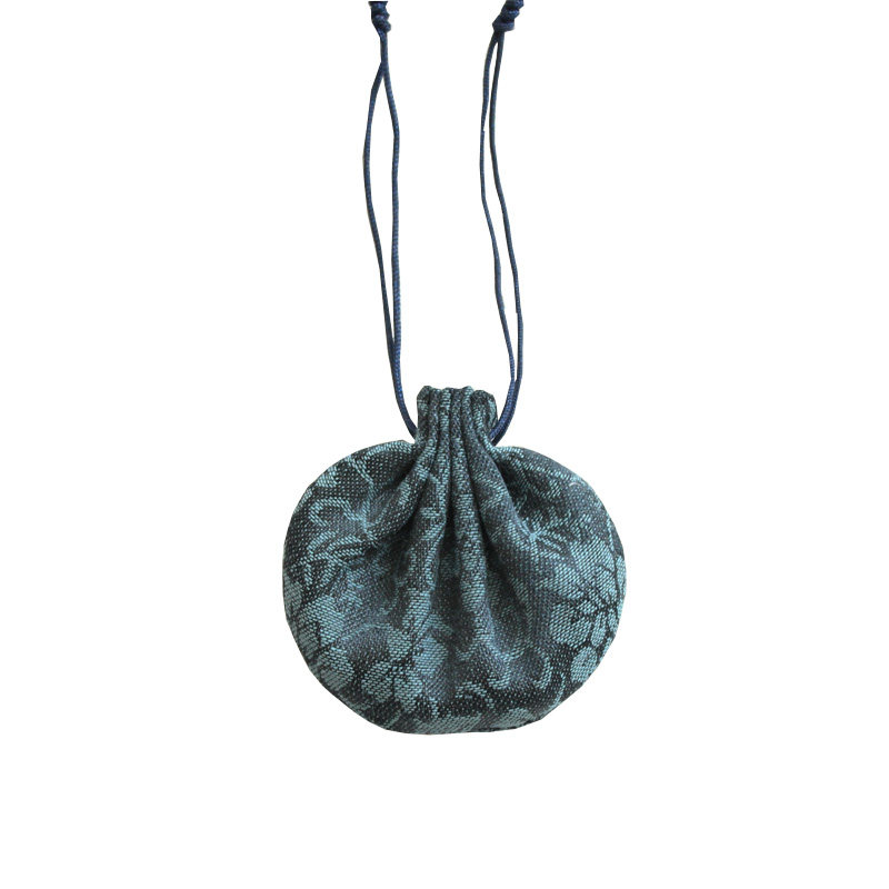 中国风国潮文创香包香囊空袋随身挂脖提花暗纹吊坠香袋挂件