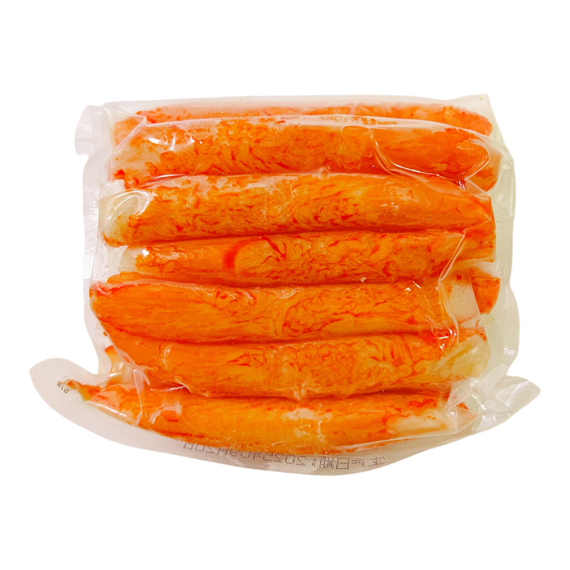 沃隆帝王蟹柳刺身285g*20包 鱼糜≥78% 生制品冷冻蟹肉寿司料理用