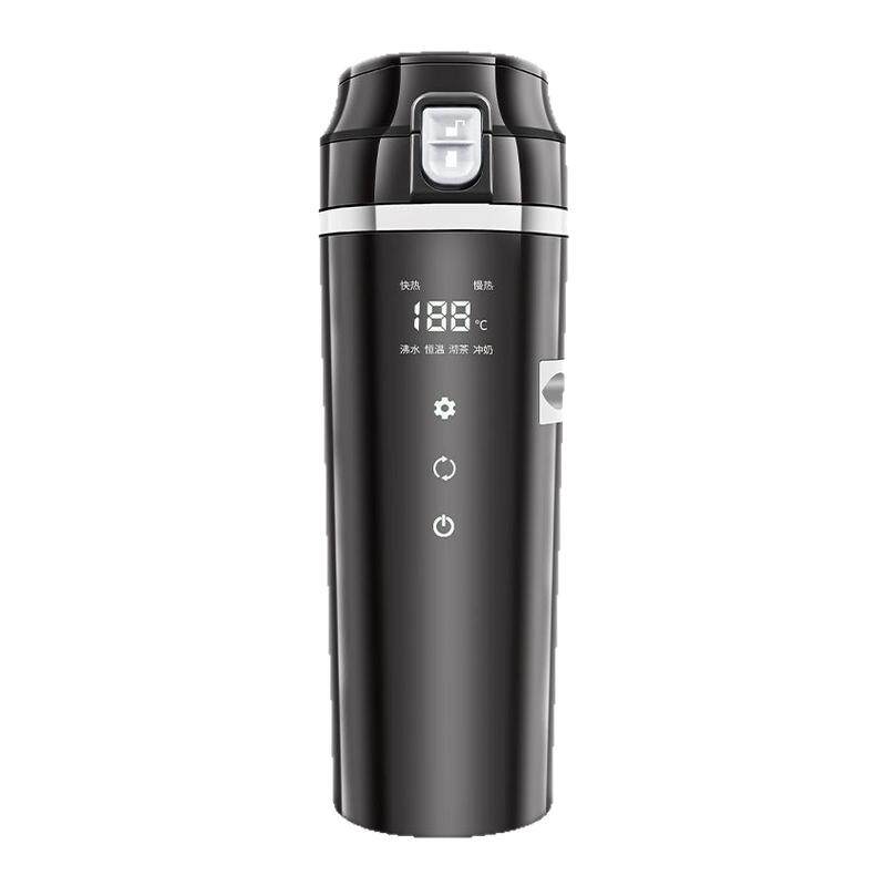新能源车烧水杯不限流12V24V通用大货车烧开水神器电热水壶500ml