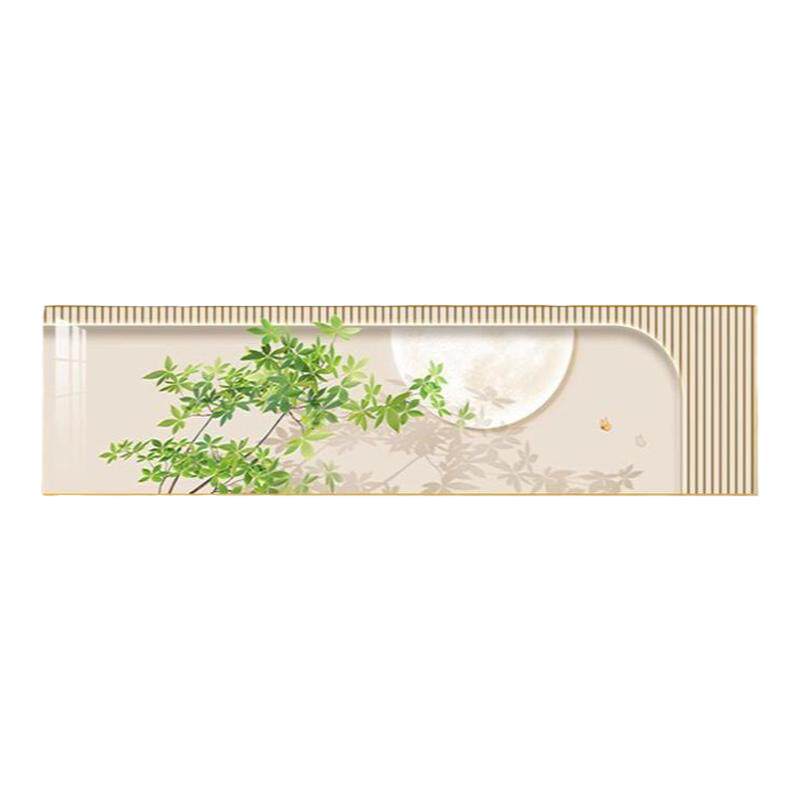 清新绿植卧室床头装饰画ins北欧风格房间背景墙挂画现代简约壁画