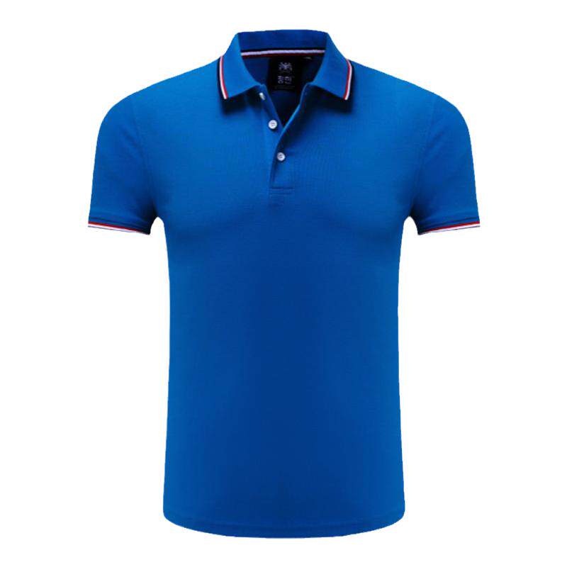 纯棉短袖t恤工作服翻领幼师工装上衣半袖教师团队服polo衫女定制