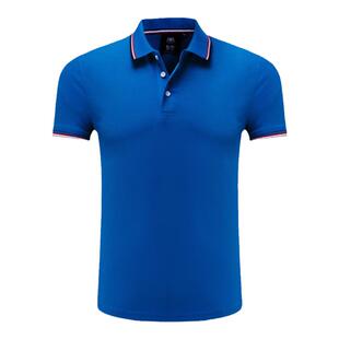 纯棉短袖t恤工作服翻领幼师工装上衣半袖教师团队服polo衫女定制