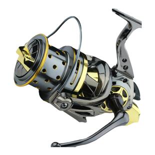 全金属无间隙远投轮纺车轮斜口锚鱼轮锚杆海竿10000型渔轮鱼线轮