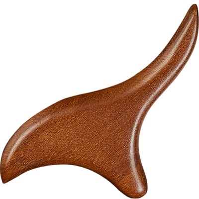 叶梳匠金丝檀木三角雀按摩器