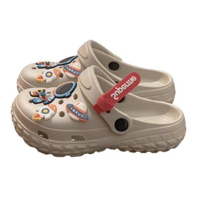 儿童洞洞鞋男童外穿夏2025新款