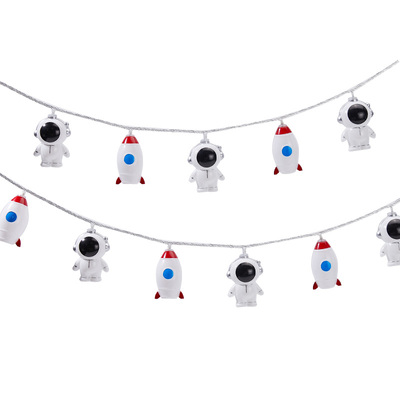 太空儿童房火箭装饰灯卡通