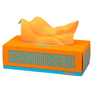 Renova葡萄牙橙色纸巾活力颜色印花卫生纸家居装饰氛围仪式感礼物