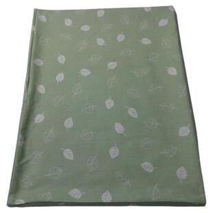 超值全棉平纹布被罩140x190绿底叶子花150x200等单人春夏纯棉被套