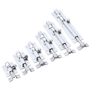 加厚不锈钢插销门栓门扣木门卫生间门栓百叶窗防盗门插销五金配件