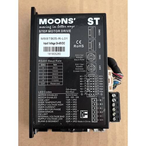 询价下单MOONS鸣志MSSTB05-R-L01步进驱动器