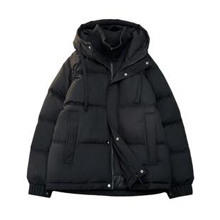 假两件棉衣男款冬季潮流痞帅气羽绒棉服潮牌棉袄子加厚上衣服外套