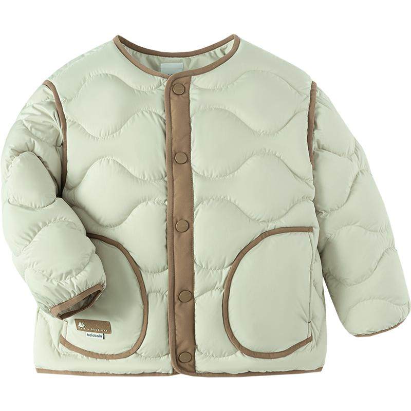 巴拉巴拉儿童羽绒服男童女童洋气短款外套冬装新款童装宝宝加厚潮