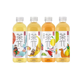 农夫山泉茶派π茶兀900ml*12瓶整箱蜜桃乌龙茶柠檬红茶果味茶饮料