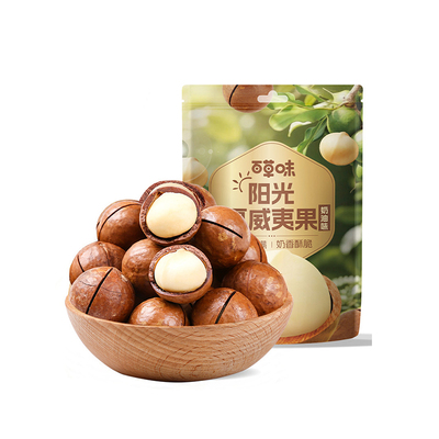 百草味坚果夏威夷果100g