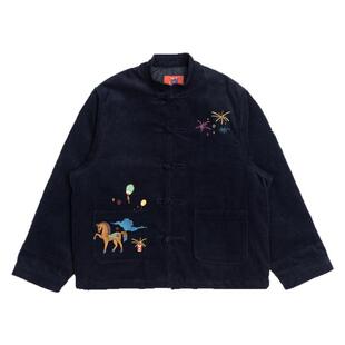 【Damon1/15日 10:00上新】新春儿童拜年服刺绣中国风棉服灯芯绒