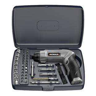 电动螺丝刀充电式家用起子机小型迷你强磁电批锂电自动钻工具套装