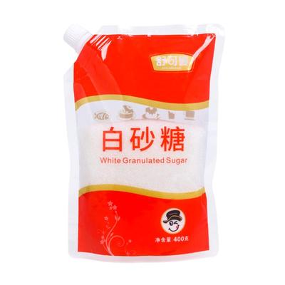 舒可曼白砂糖400g袋装家用调味品