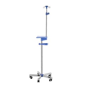 医用输液架门诊病房家用多功能移动点滴架子可调节高度便携式吊瓶