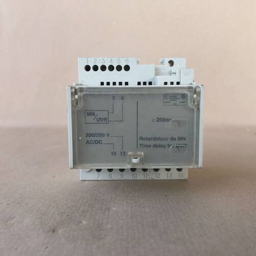 Schneider Electric 5100512160 Time Delay Relay For UVR
