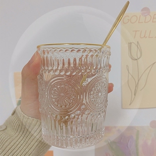 ins网红太阳花玻璃杯子伴手礼时尚小礼物结婚伴朗伴娘回礼玻璃杯