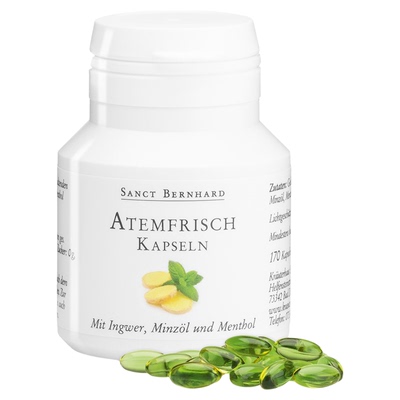 现货秒发 德国原装sanct叶绿素胶囊去口气平衡体内酸碱度香体丸