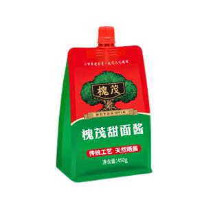 槐茂甜面酱450g袋装老北京家用甜面酱煎饼手抓饼烤鸭专用甜面酱小