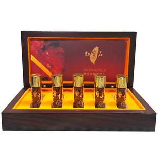 台湾红宝石野生牛樟芝滴丸5瓶装5年以上子实体野生原生原木牛樟菇