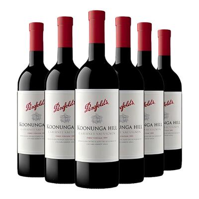 penfolds/奔富 寇兰山赤霞珠 750ml*6瓶干红葡萄酒澳洲原瓶进口