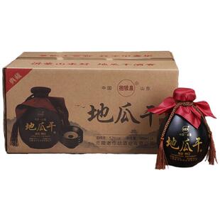 山东兰陵瓜干酒粗粮酿造白酒42度52度500ml4坛临沂沂蒙大集早酒送