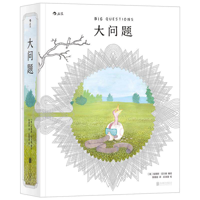 后浪官方正版《大问题》漫画，15年创作积累、长达600余页、如挽歌般的后现代寓言故事。