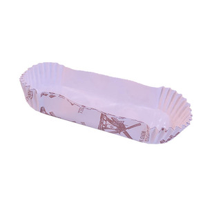 淋膜蛋糕风车纸杯面包纸托烘焙不粘耐高温热狗菠萝包船型圆型纸托