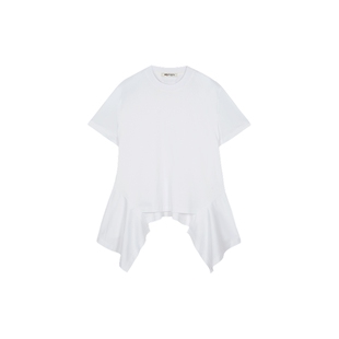 【3期免息】PORTS 1961女士解构白色短袖T恤