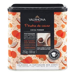 法芙娜碱化纯可可粉250g法国进口蛋糕饼干烘焙原料冲饮巧克力粉