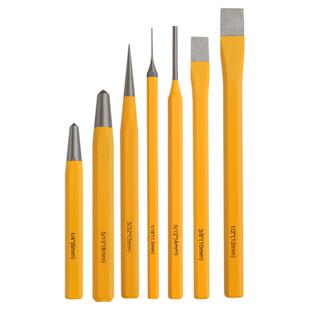 法来蒂中心冲石工凿样冲尖冲钳工业级工钻孔定位冲子冲头合金凿