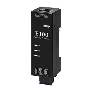 银尔达串口服务器模块1路RS485转以太网modbus rtu/tcp网口通信