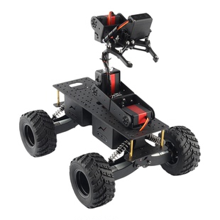4WD减震车搜救底盘 四轮机械臂智能小车兼容Arduino PS2 航模遥控