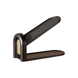 2025新款中古风藤编鞋托架家用可调节收纳神器省空间鞋架分层隔板