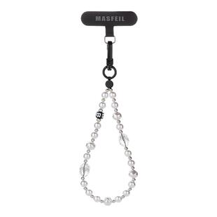 MASFEIL × 珠光宝气手机挂链挂绳短款挂链绳子适用苹果16手机壳配件简约炫彩挂件挂饰超火网红防丢迷你女